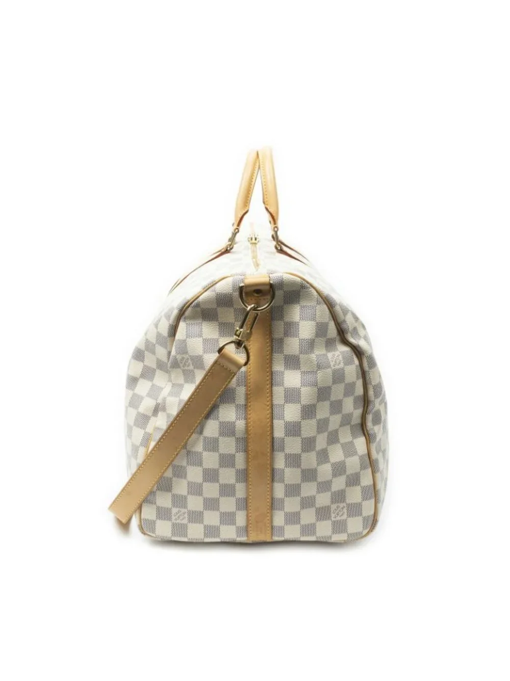 Louis Vuitton Keepall Bandouliere Ivory Damier Azur